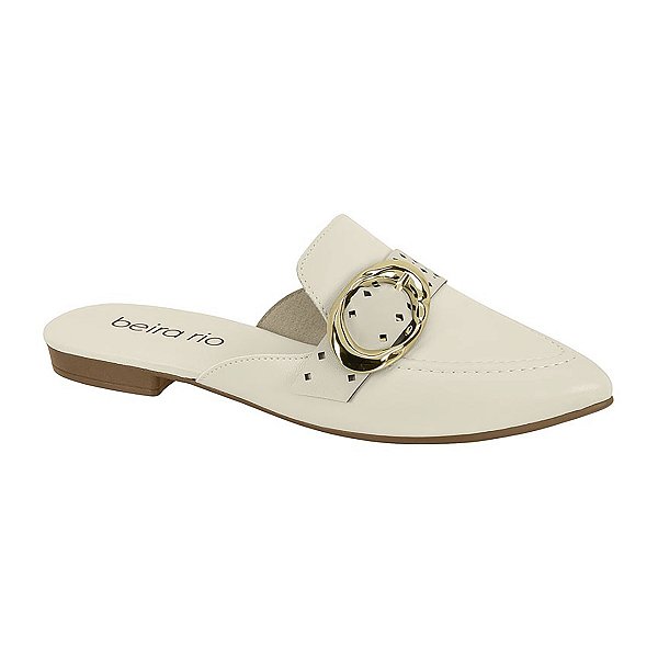 Mule Feminino Beira Rio Bico Fino Elegante 4134.1021