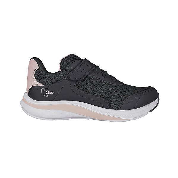 Tênis Kidy Infantil Menina Velcro Confortável Escola 453-1020-1321