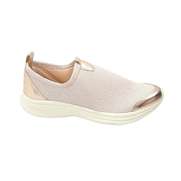 Tênis Meia Brilho Feminino Calce Fácil Tamanho Grande NJ16