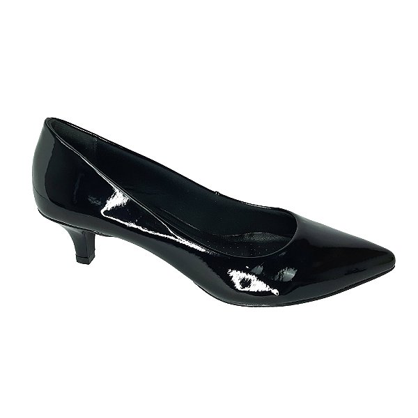 Scarpin Sapato Feminino Clássico Salto Baixo Confortável  Demmi VAL00