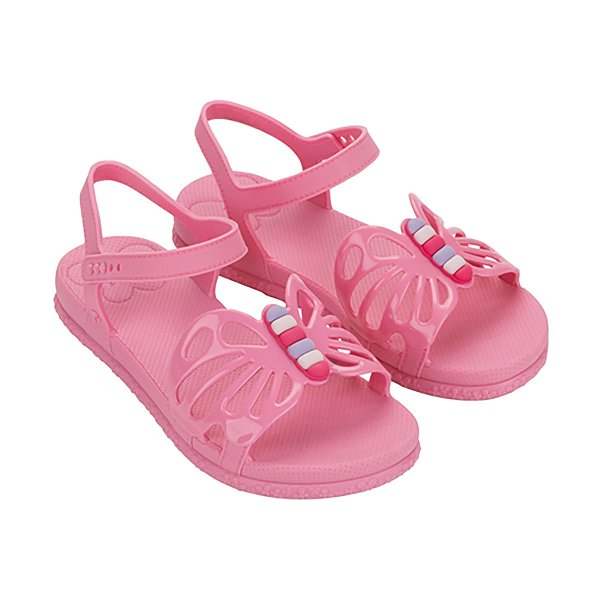 Sandália Infantil Borboleta com Mochila Brinde Conjunto Encantador 23268