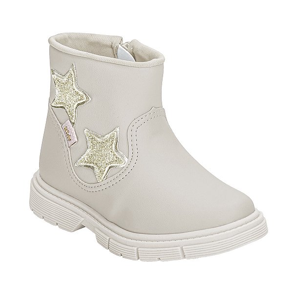 Botinha Infantil Kidy Cano Curto com Zíper Lateral 084-0106-0077