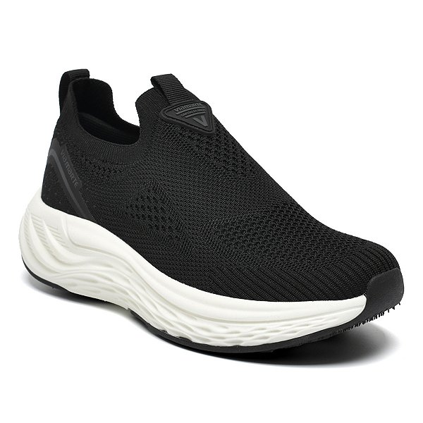 Tênis Casual Via Marte Calce Fácil Knit Feminino 341-002-02