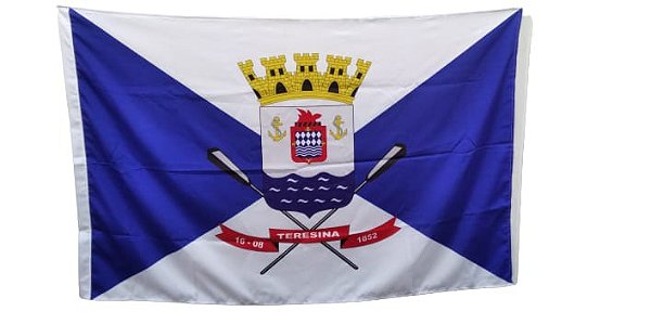 Bandeira da cidade de Tersina