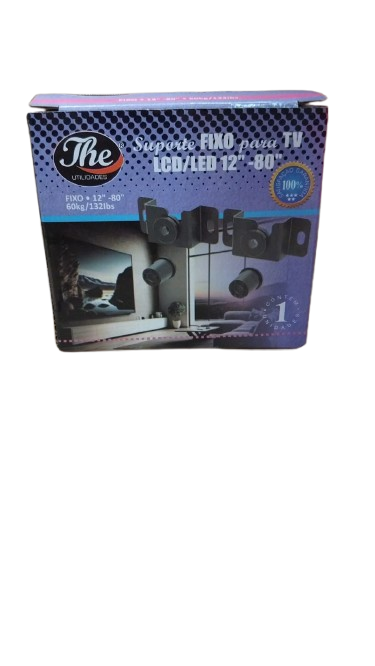 Suporte fixo para tv de 12 a 80 polegadas