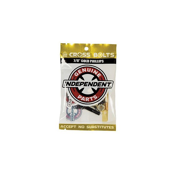 Parafusos Independent Base Phillips Black Gold 1"