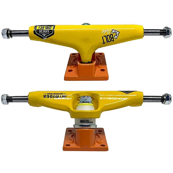 TRUCK INTRUDER BOLT SOLID MID 149MM Orange/Yellow - NOVA SERIE