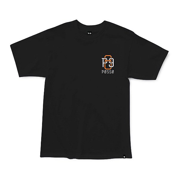 Camiseta Posso Monograma Tee - Black