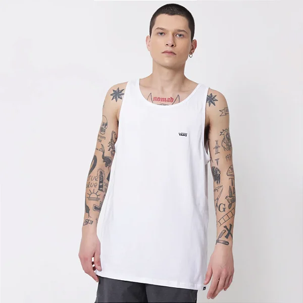 CAMISETA REGATA VANS CORE BASIC TANK - BRANCA