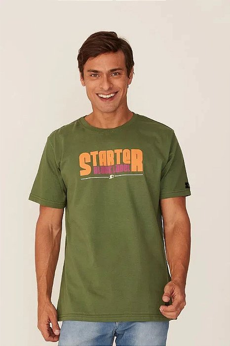 Camiseta Starter Label Classic - Verde