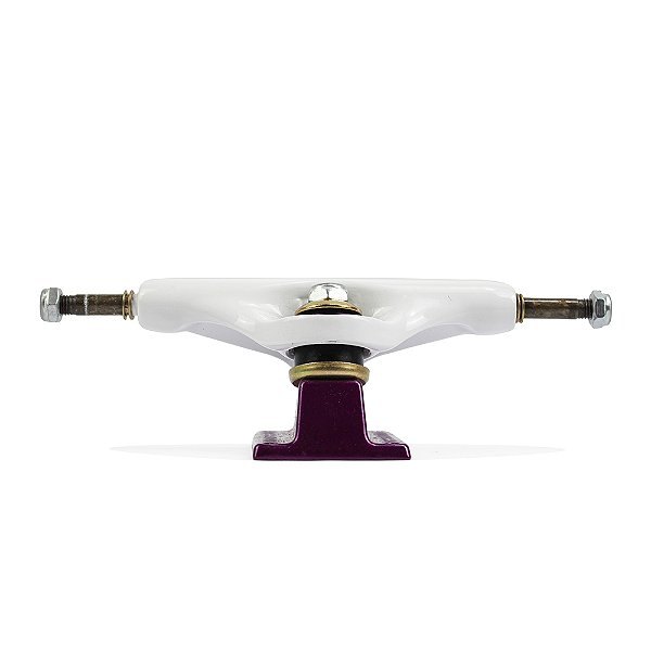 Truck Stronger Essência Hollow Branco/Roxo 139MM