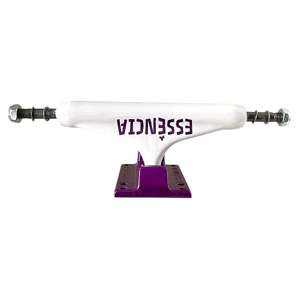 Truck Stronger Essência Hollow Branco/Roxo 139MM