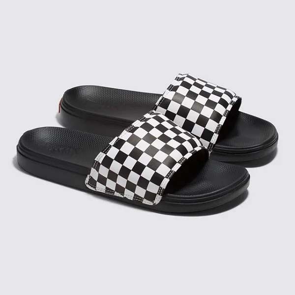 CHINELO VANS LA COSTA SLIDE-ON CHECKERBOARD