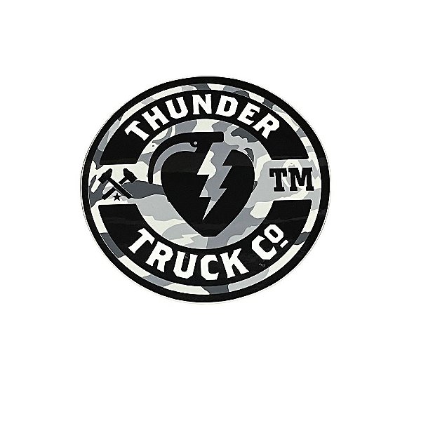 Adesivo Thunder Trucks Big Mainline Camo Colors Blue