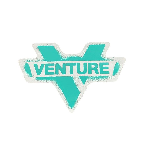 Adesivo Venture Trucks Stickers Big Logo Colors Green