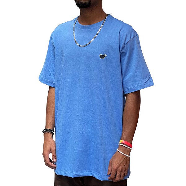 Camiseta Lost Basics Sheep Azul Ceu