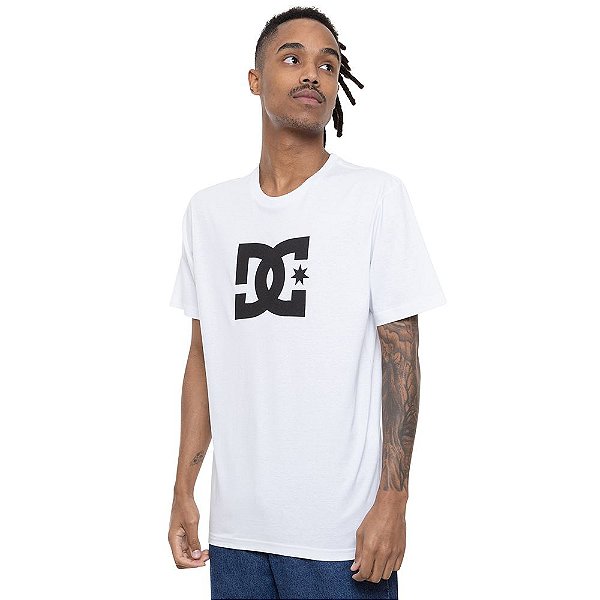 Camiseta Dc shoes Star Classic Logo Full White