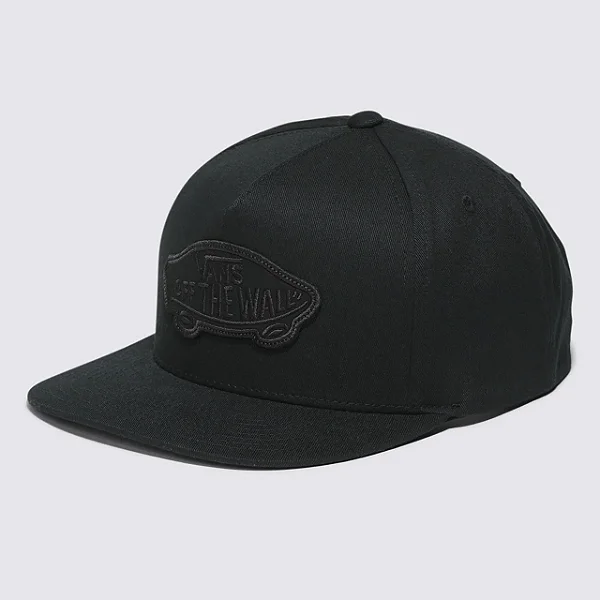 BONÉ VANS CLASSIC PATCH SNAPBACK BLACK-BLACK
