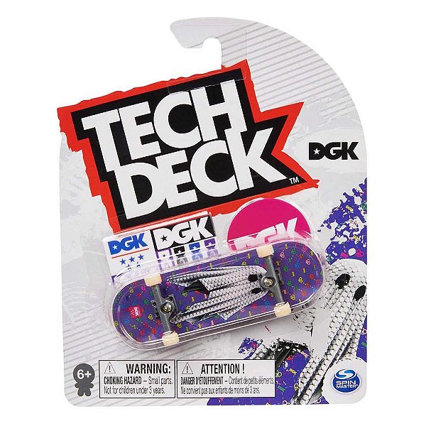 TECH DECK FINGERBOARD SKATE DE DEDO - DGK - JD Skate Shop