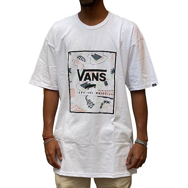 Camiseta Vans Print Classic Full White