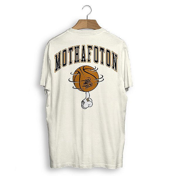 Camiseta Foton Basketball - Off White