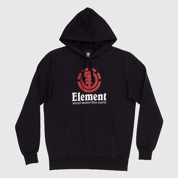 Moletom Element Vertical  - Preto ( TAMANHO BIG )