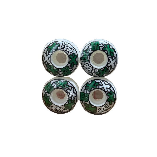 RODA NEXT WHEELS 53MM 100A  GREEN - NOVA FORMULA