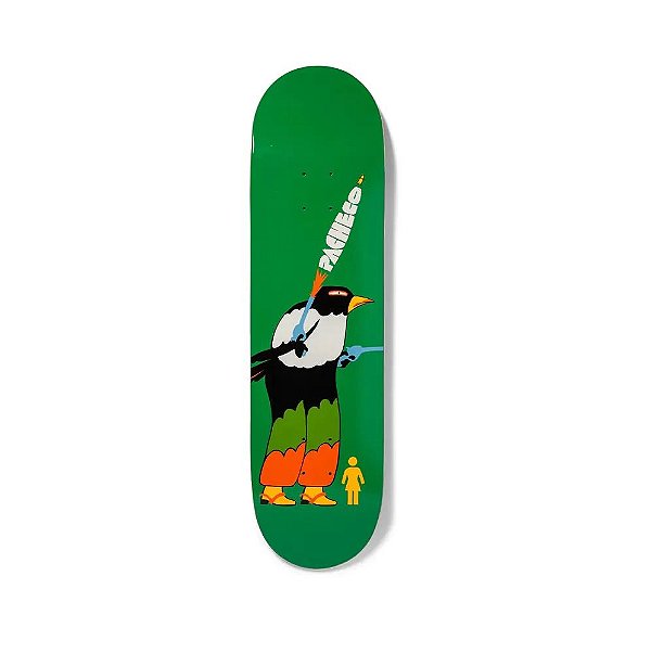 SHAPE GIRL SKATEBOARD PACHECO BIRDMAN 8.0" - EXCLUSIVO