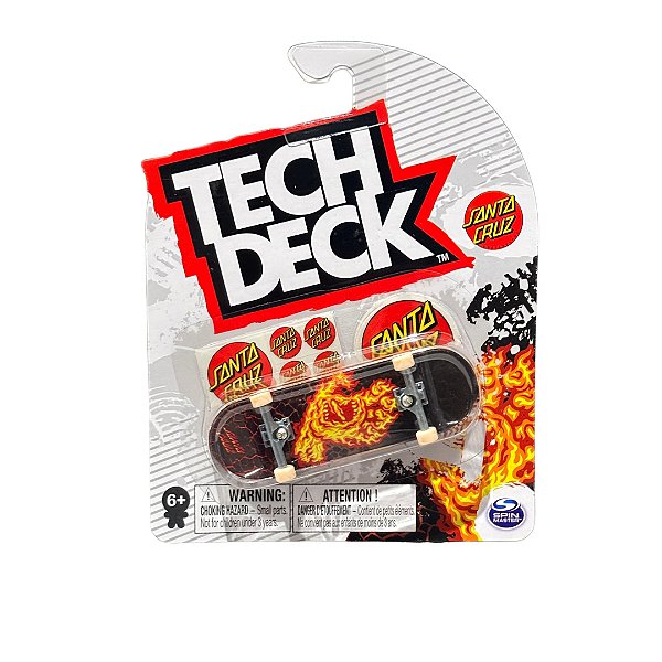 Tech Deck Santa Cruz Hans Flame Fingerboard - Importado