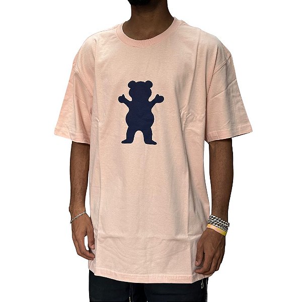 Camiseta Grizzly OG Bear Classic Tee - Rose