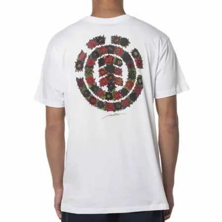 Camiseta Element Especial Hirotton Botanical - Branca