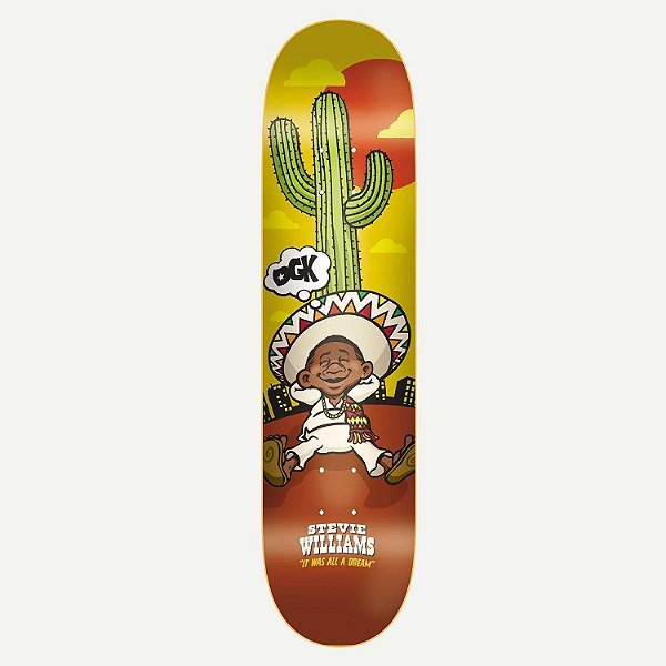 Shape Dgk Dreamer Stevie 8.06" + LIXA GRINGA EMBORRACHADA GRÁTIS