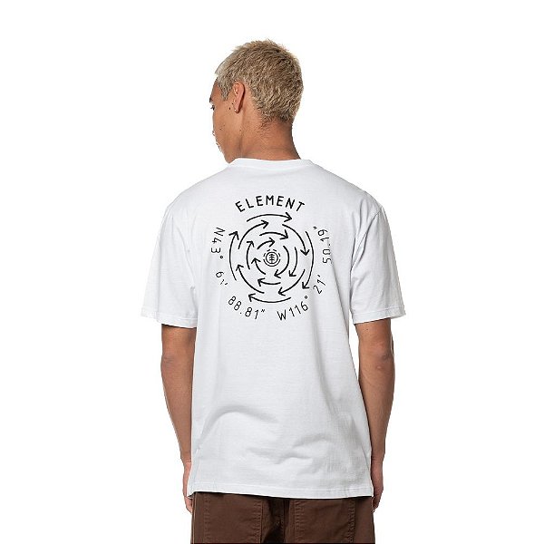 Camiseta Element COMPASS - Branca