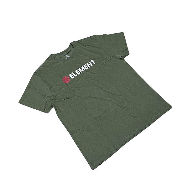 CAMISETA ELEMENT BLAZIN COLOR PLUS SIZE - VERDE ( TAMANHO BIG )