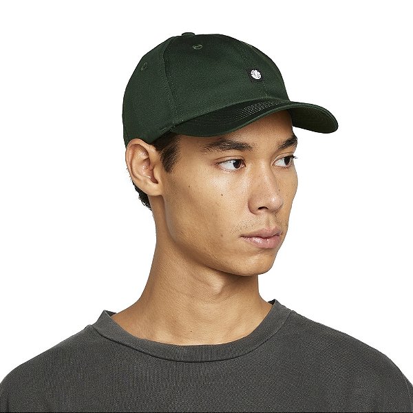 BONÉ ELEMENT FLUKY DAD HAT - Verde Militar
