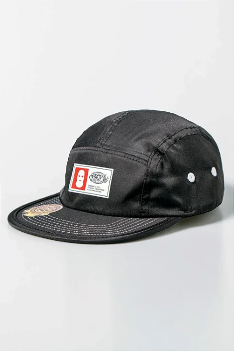Boné Chronic Five Panel 114 É RUA  - Preto