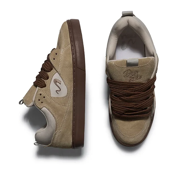 Tênis Tesla Fusion fat lace Sand