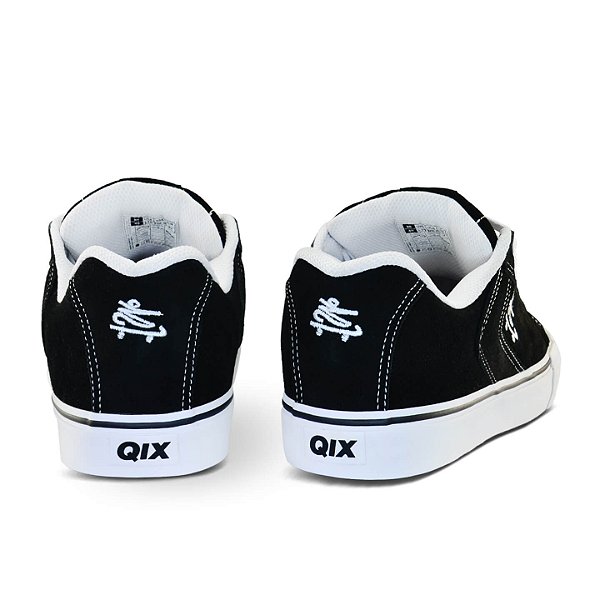 Tênis QIX Chorão Park - Preto/Branco - JD Skate Shop