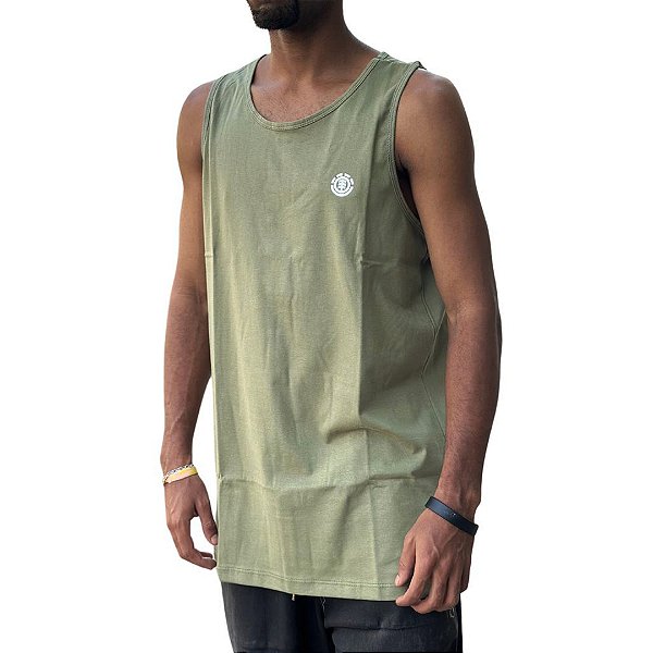 Regata Element Chest Color - Verde Militar