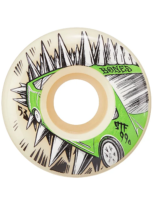 Roda Bones Wheels 53mm V2 Locks STF 99A White