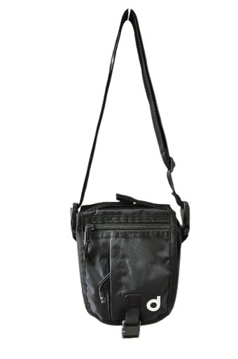 SHOULDER BAG DRAMA PRETA BOLSO ZÍPER DR 03