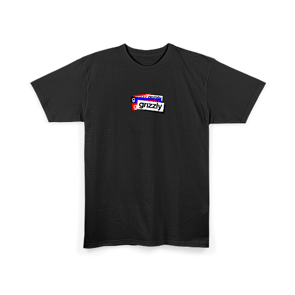 Camiseta Grizzly Og Stamp Camper Hat - Preta