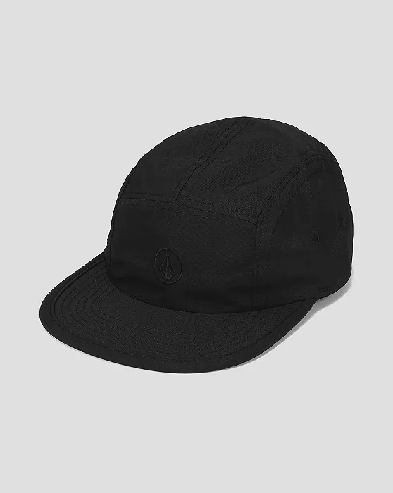 Boné Volcom 5 Panel Circle Stone Preto