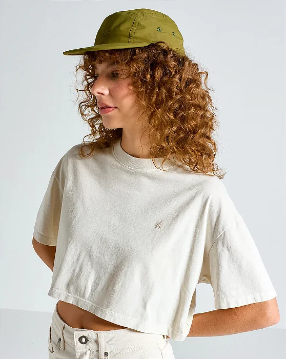 Boné Volcom 5 Panel Circle Stone - VErde