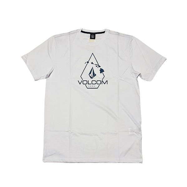 Camiseta Volcom Line Weight - Branca