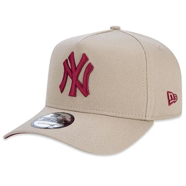 Boné New Era 9FORTY A-Frame MLB New York Yankees - Kaki