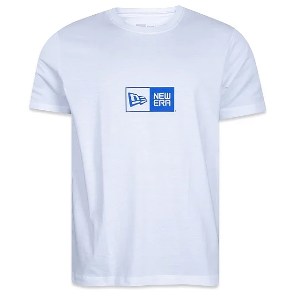 Camiseta New Era Logo Box - Branca