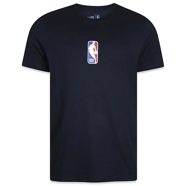 Camiseta New Era NBA Logo - Preto