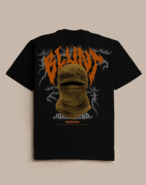 Camiseta Blunt Oversized Obsession - Preto