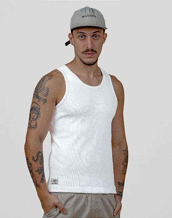 Regata Blunt Couture Canelada - Branco